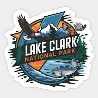 Lake Clark National Park Wildlife Sticker